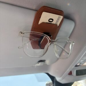 Support de Lunettes et Porte-Cartes Magnétique